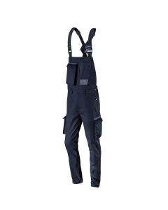 Working trousers with suspenders