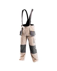 Working trousers with suspenders